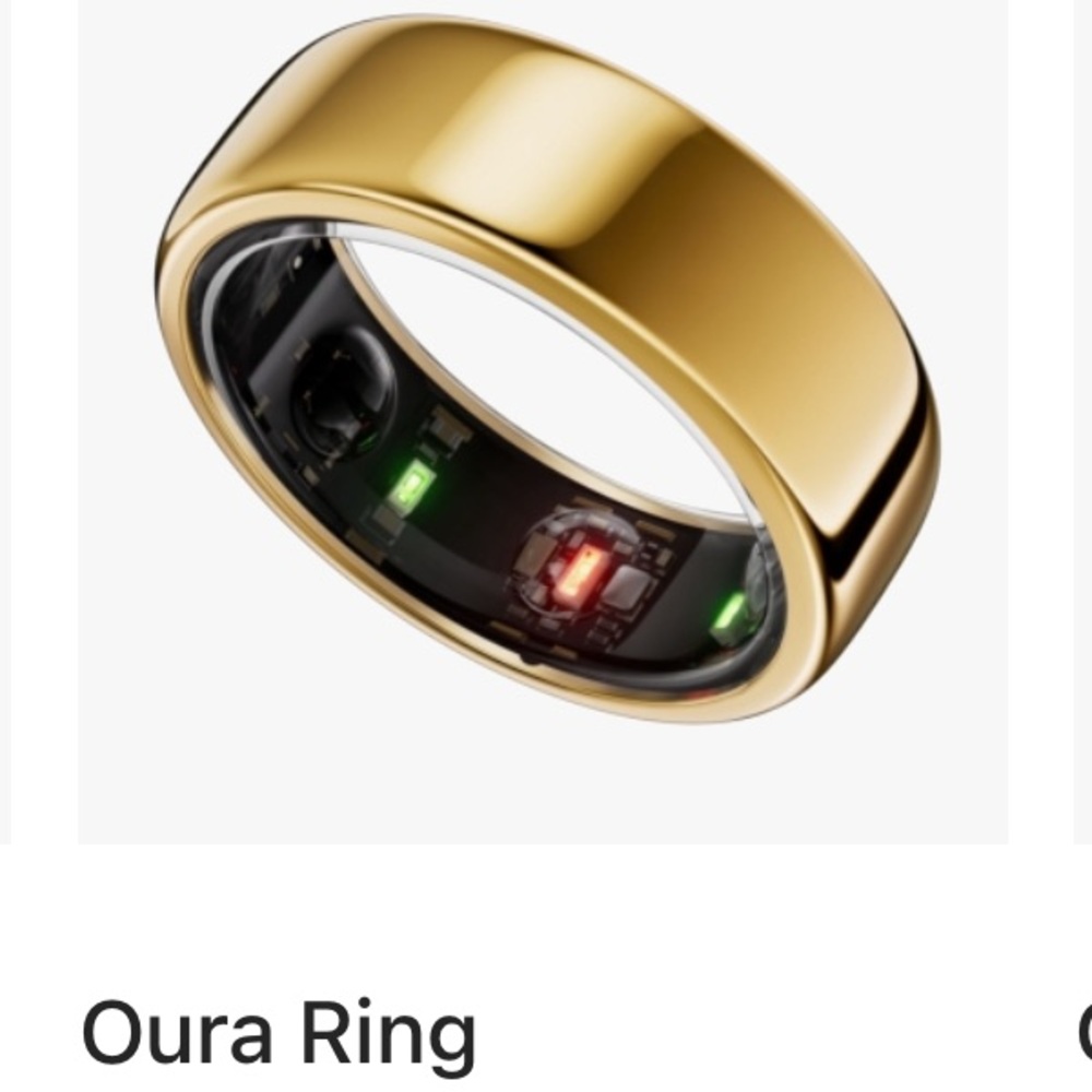 Oura Ring Gen3 Horizon - Gold